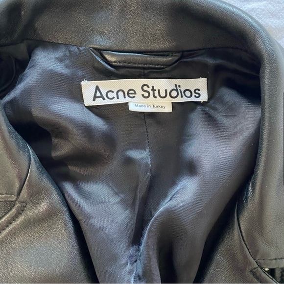 Acne Studios Leather Jacket size 38 - Picture 5 of 8